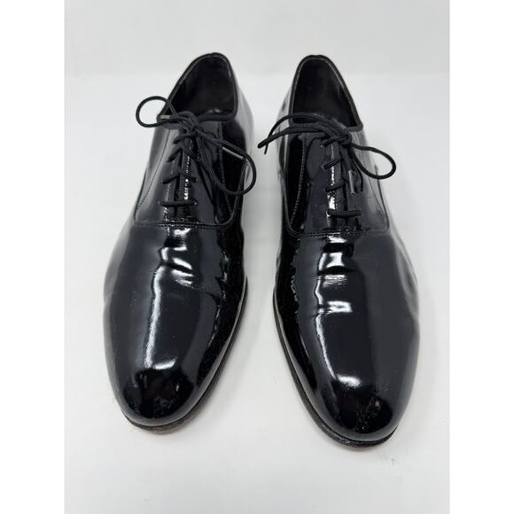 FLORSHEIM Men\'s Plain Toe Patent Leather Oxford Dress Lace up Shoes 10D main image 11